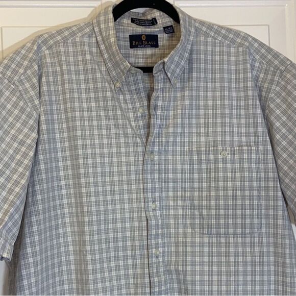 Bill Blass Black Label 💯 Cotton Men Shirt Size XL - Picture 4 of 9